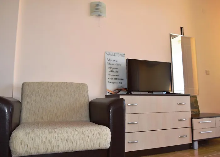 Апартаменты Bright With Parking & Pool